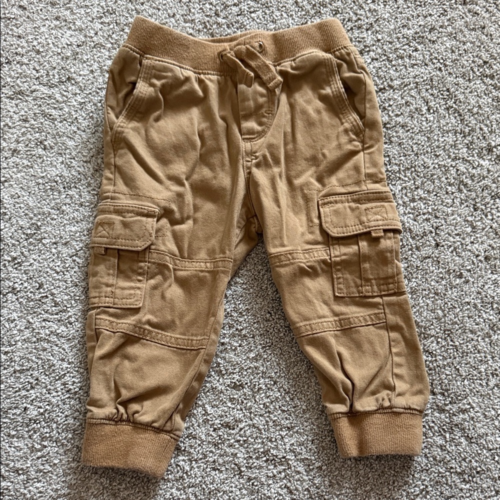Gymboree Tan Cargo Pants - 12-18 months